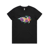 Goldfish Amongst Peonies tee - doodlewear