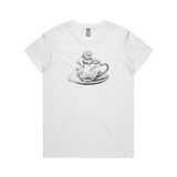 Sloth In A Tea Cup tee