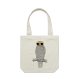 Sunny Ruru artwork tote bag - doodlewear