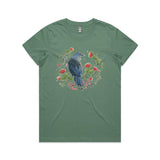Christmas Party - Tui & Pohutukawa Tree tee - Christmas t shirts collection - doodlewear