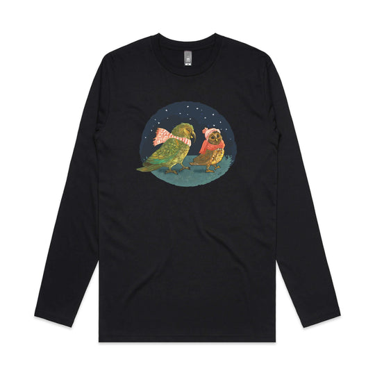 Kea & Ruru Totally NZ Winter long sleeve t shirt - Limited Edition of 50
