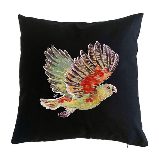 Kea, Alpine Native Bird Cushion Cover - doodlewear