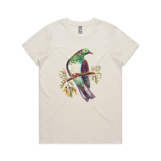 Art Print T Shirt, Kereru New Zealand Native Bird