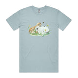Bunnies and Dandelions tee - doodlewear