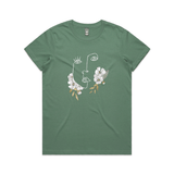 Floral Goddess tee - doodlewear