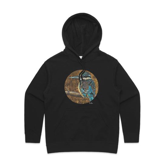Kotare on Timber hoodie - doodlewear