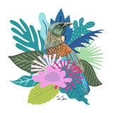 Tui Botanical tee - doodlewear