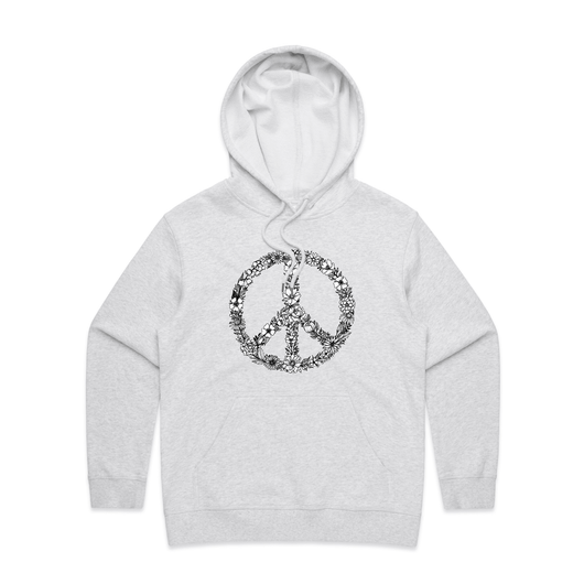 Peace Flora hoodie