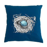 Blue Egg Cushion Cover