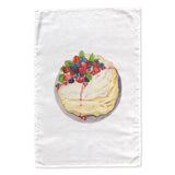 Summer Berry Pavlova tea towel