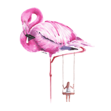 Flamingo’s Friend tea towel - doodlewear