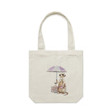 Lil’ Meerkat artwork tote bag - doodlewear
