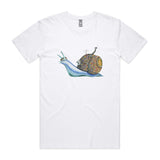 Snail on Foot tee - doodlewear