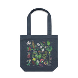 NZ Native Flora artwork tote bag - doodlewear