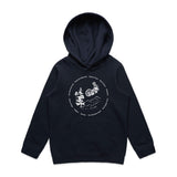 Top of the South MTB Tracks hoodie - doodlewear