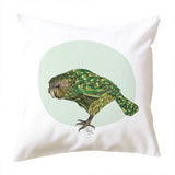 Kakapo Owl Parrot Cushion Cover - doodlewear