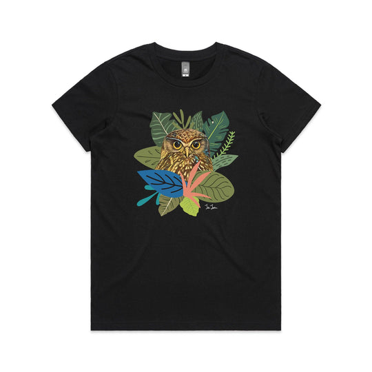 Ruru Botanical tee - doodlewear