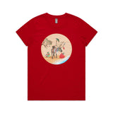 Christmas Beach Party tee - Christmas t shirts collection - doodlewear
