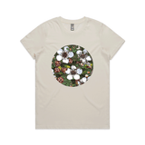 doodlewear The Magnificent Manuka art print manuka tee AS Colour Womens Maple Natural by artist Anna Mollekin