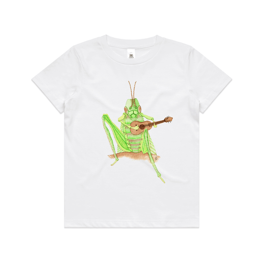 Grasshopper Playing a Ukulele tee
