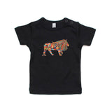 Patchwork Lion wee tee