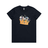 Floral Queen tee - doodlewear