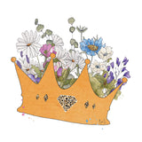 Floral Queen tee - doodlewear
