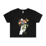 Wildflowers crop tee - doodlewear
