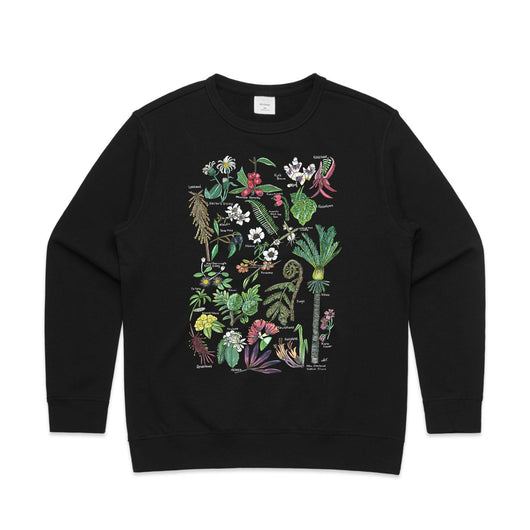 NZ Native Flora crew - doodlewear