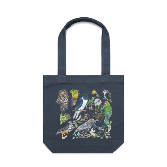 Nature Revived artwork tote bag - art for a cause - doodlewear
