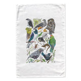 Nature Revived tea towel - chari-tea towel art for a cause - doodlewear