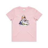 Miss Daisy in a Teacup tee - doodlewear