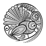 Fantail's Lace artwork by artist Anna Mollekin